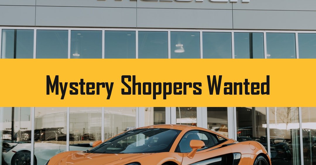 » Get Paid to Test Drive Cars Mystery Shopper Magazine